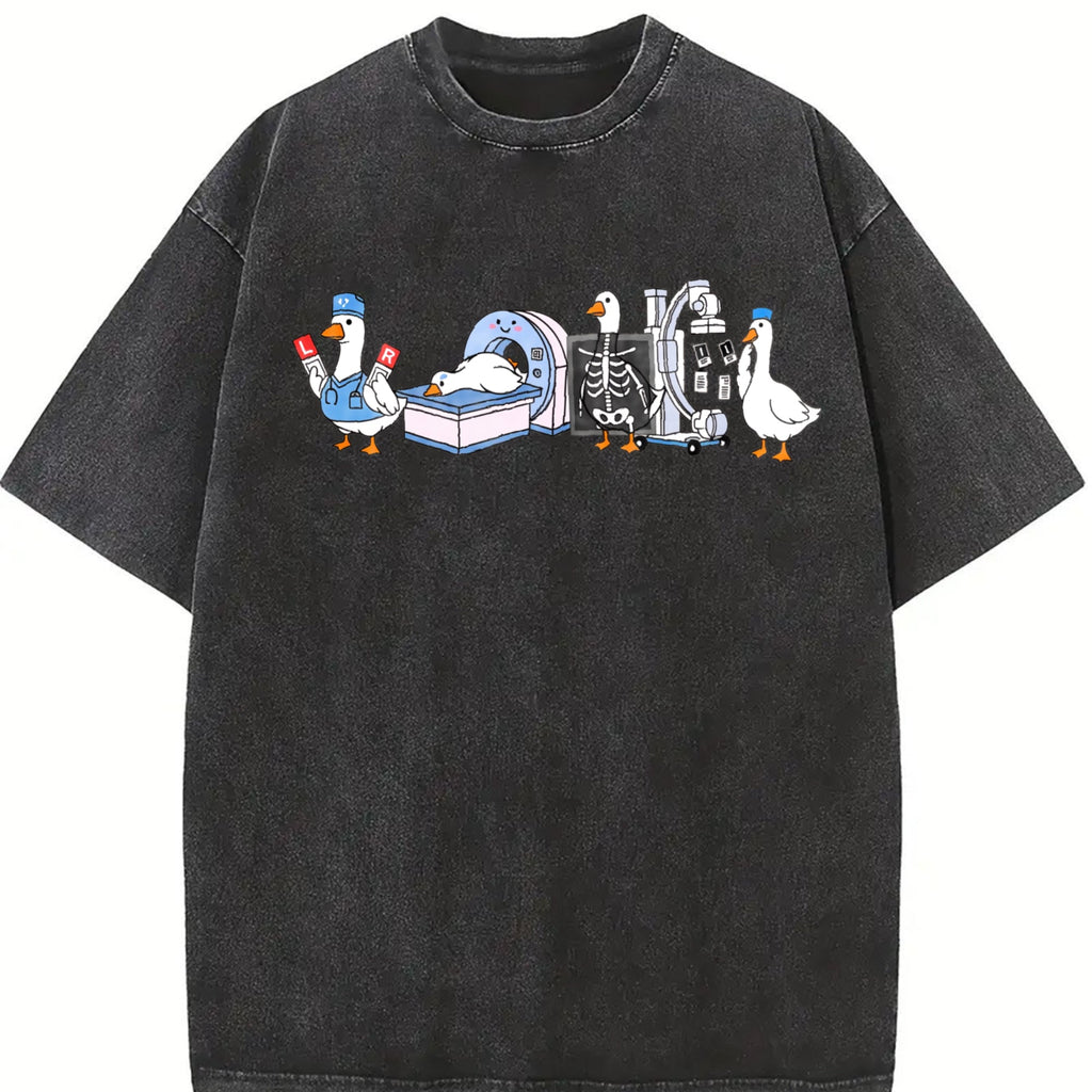 Radiologic Technologist Goose Vintage Washed T-Shirt product image 2