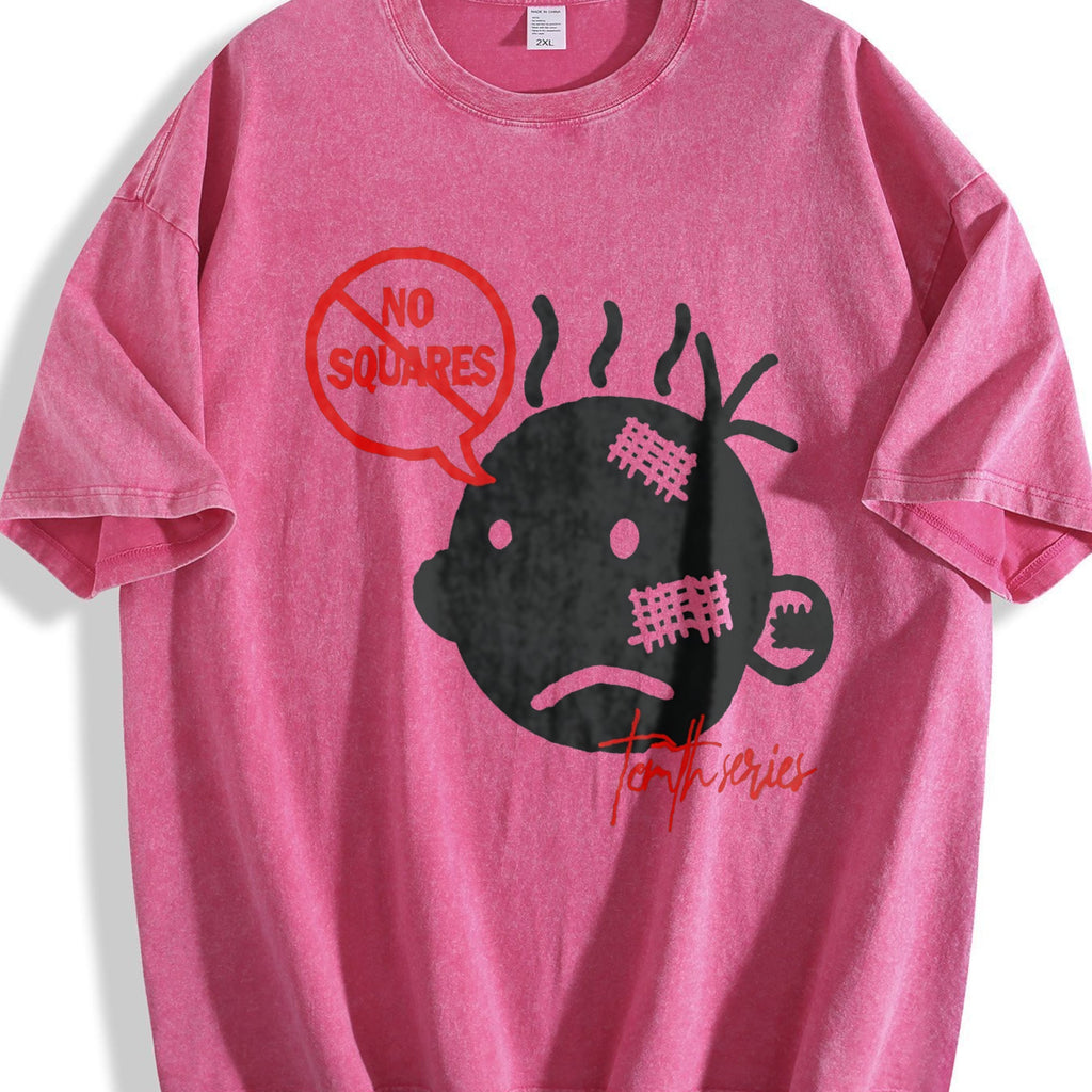 No Squares Vintage Washed T-Shirt product image 7