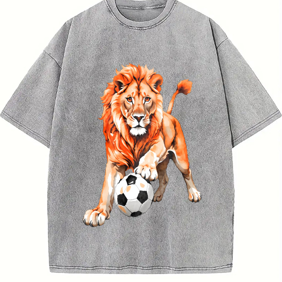 Global Soccer Fan Vintage Washed T-Shirt product image 5
