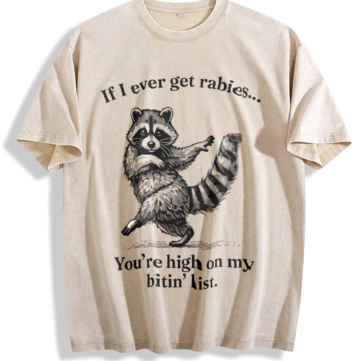 If I Ever Get Rabies You're High On My Bitin' List Vintage product image 1