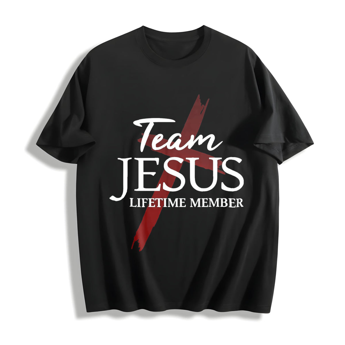 100 Christian God Faith Lifetime Member Team Jesus Cotton product image 1