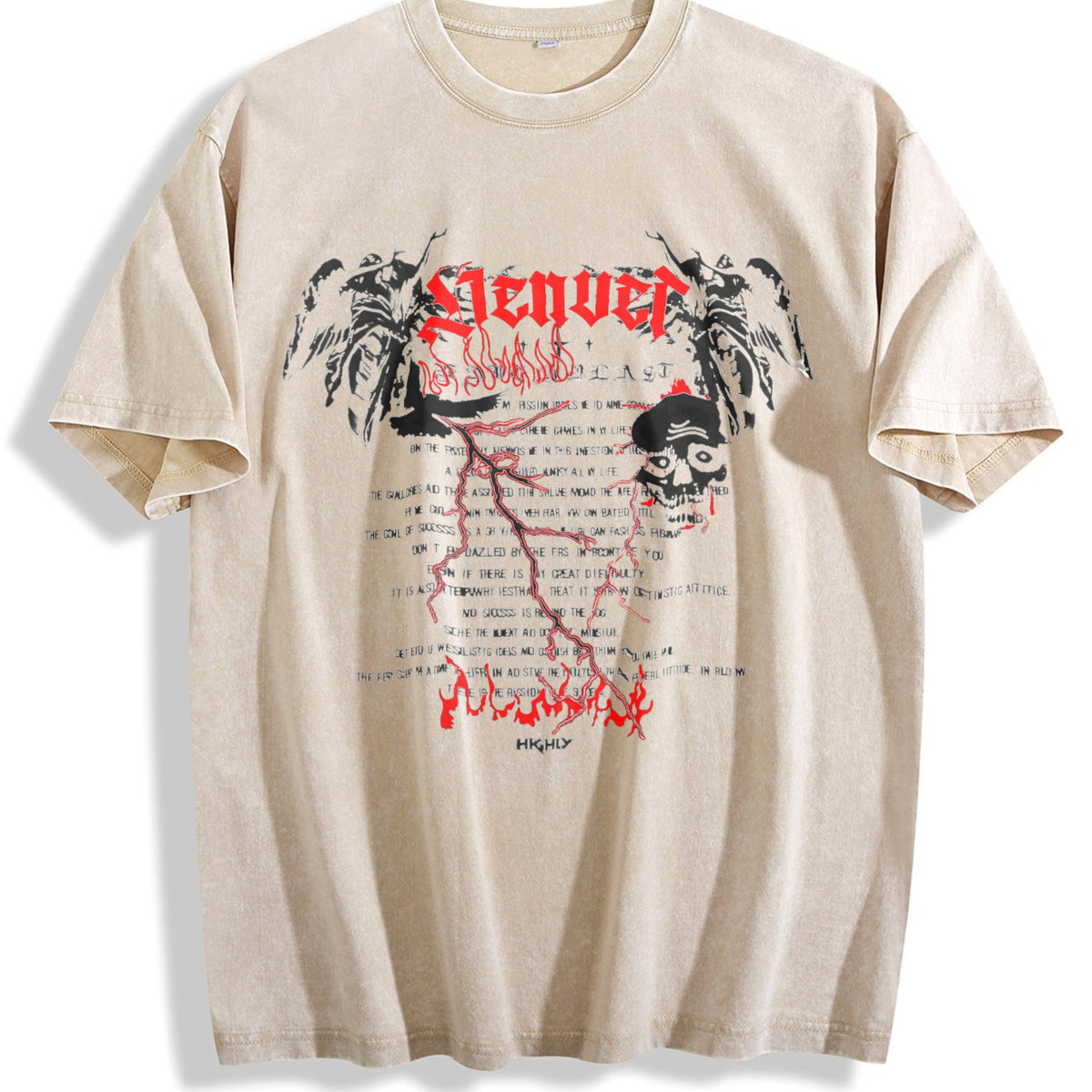Rebel Spirit Vintage Washed T-Shirt product image 1