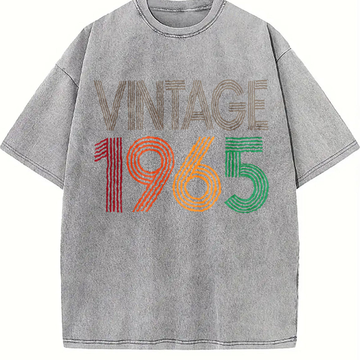 61st Birthday Vintage Washed T-Shirt product image 5