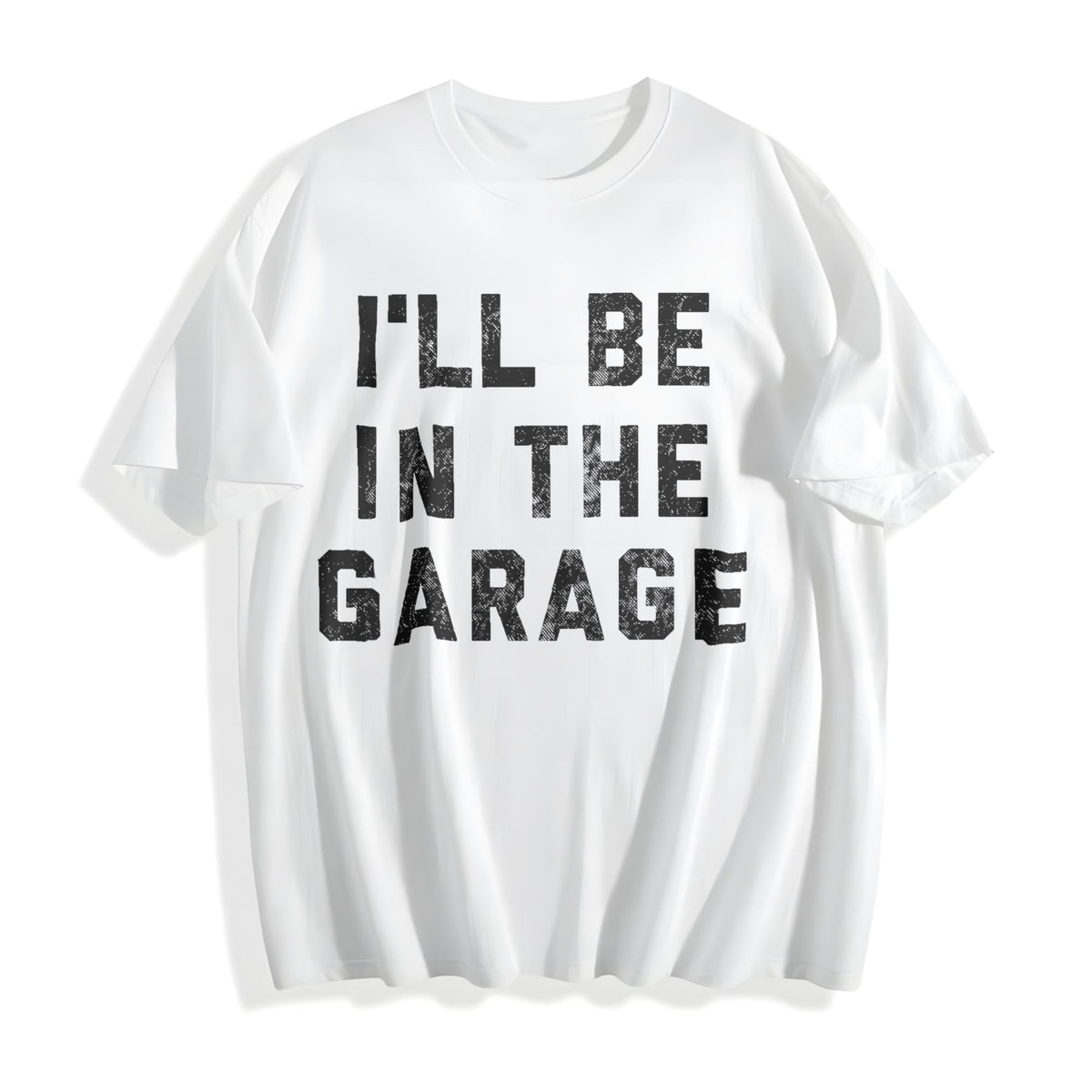 I'll Be In The Garage Funny Car Mechanic Dad Novelty Cotton product image 2