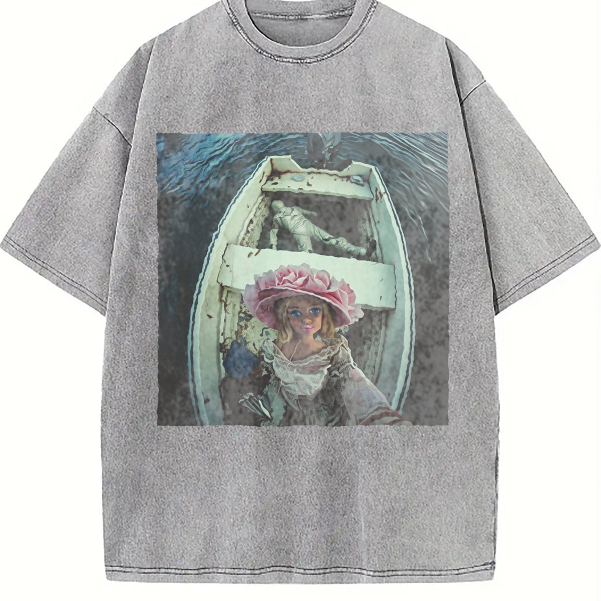 Doll in a Boat Vintage Washed T-Shirt product image 5
