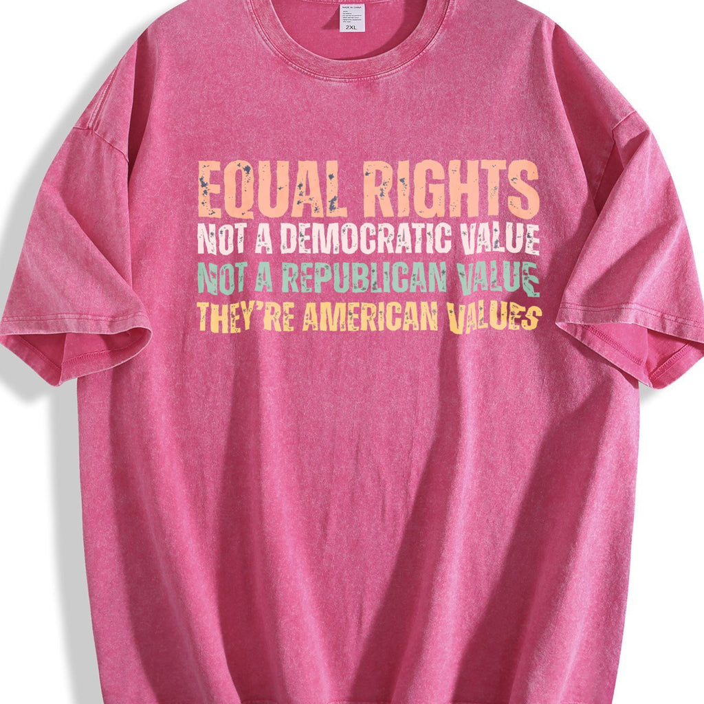 Equal Rights An American Value Vintage Washed T-Shirt product image 7