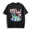 Chill The Fourth Out Cotton T-Shirt product image 1