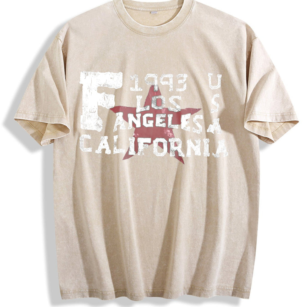 Los Angeles California 1993 Vintage Washed T-Shirt product image 1