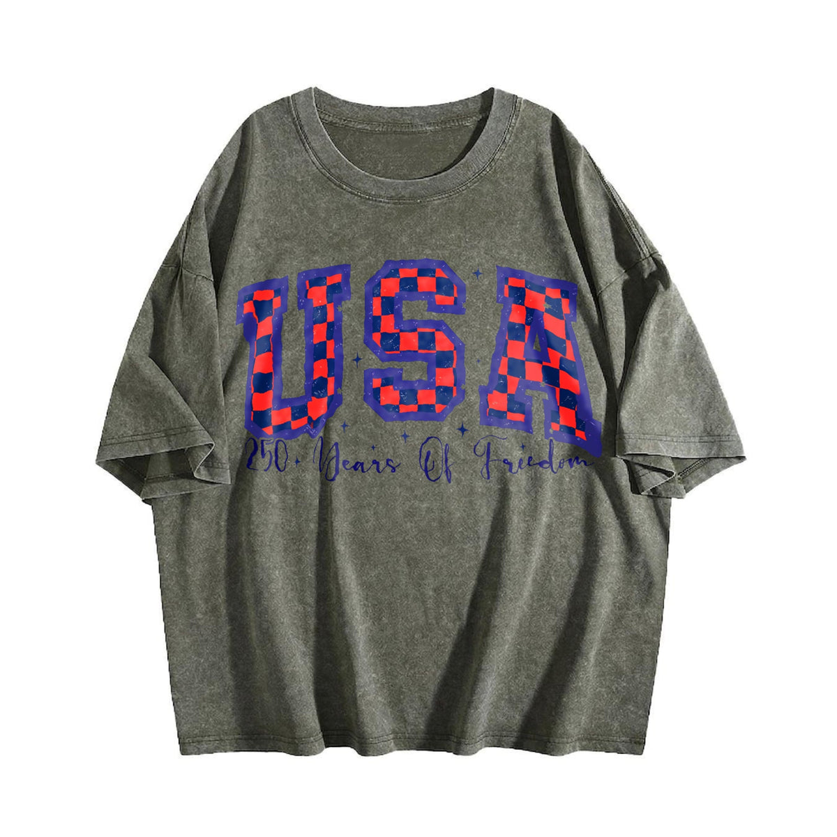 USA 1776-2026 Vintage Washed T-Shirt product image 4