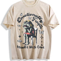 Frog Woman With Tears Emotionally Vintage Washed T-Shirt product image 1