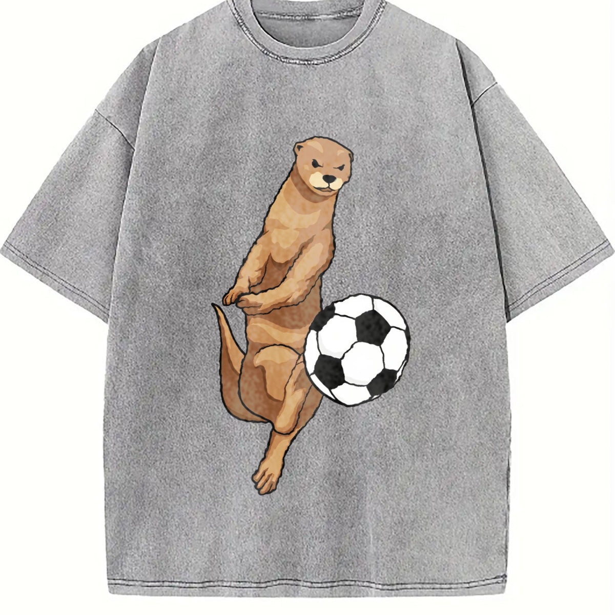Global Soccer Fan Vintage Washed T-Shirt product image 5