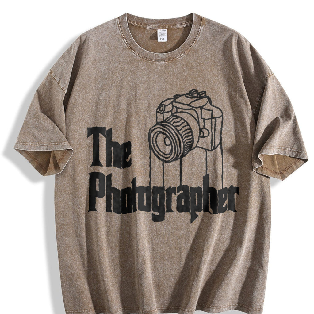 Photographer Element Vintage Washed T-Shirt product image 3
