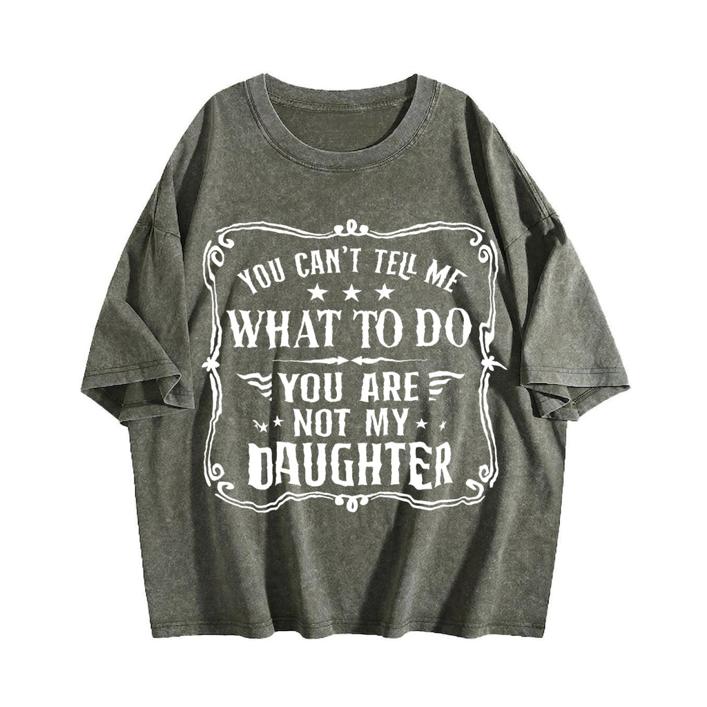 You Can't Tell Me Vintage Washed T-Shirt product image 4