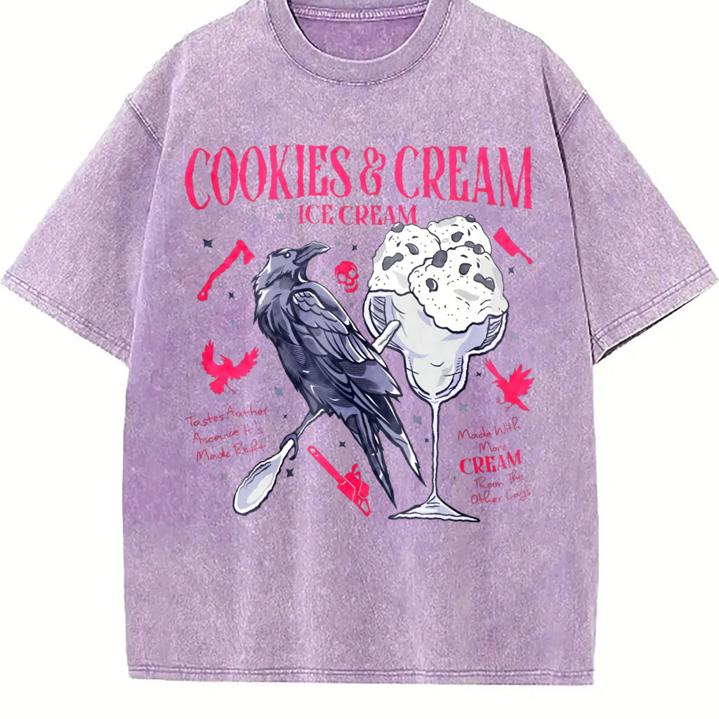 Butcher Blackbird Dark Romance Vintage Washed T-Shirt product image 6