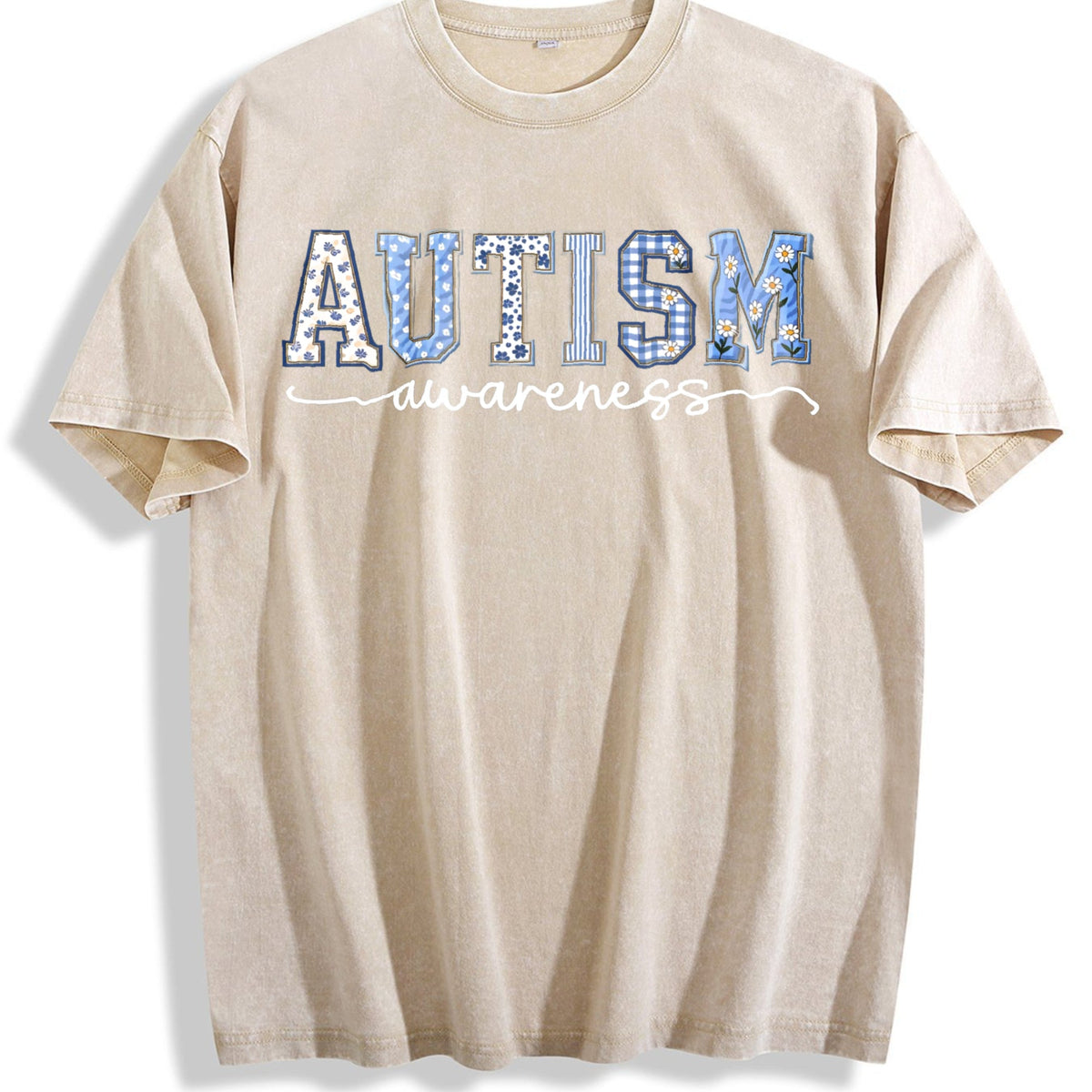 Autism Awareness Vintage Washed T-Shirt product image 1