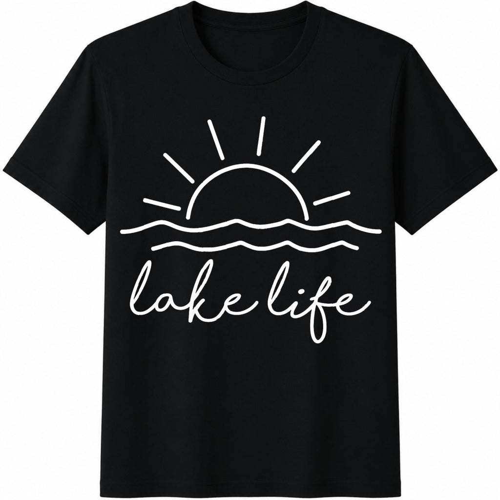 Lake Life Cotton T-Shirt product image 1