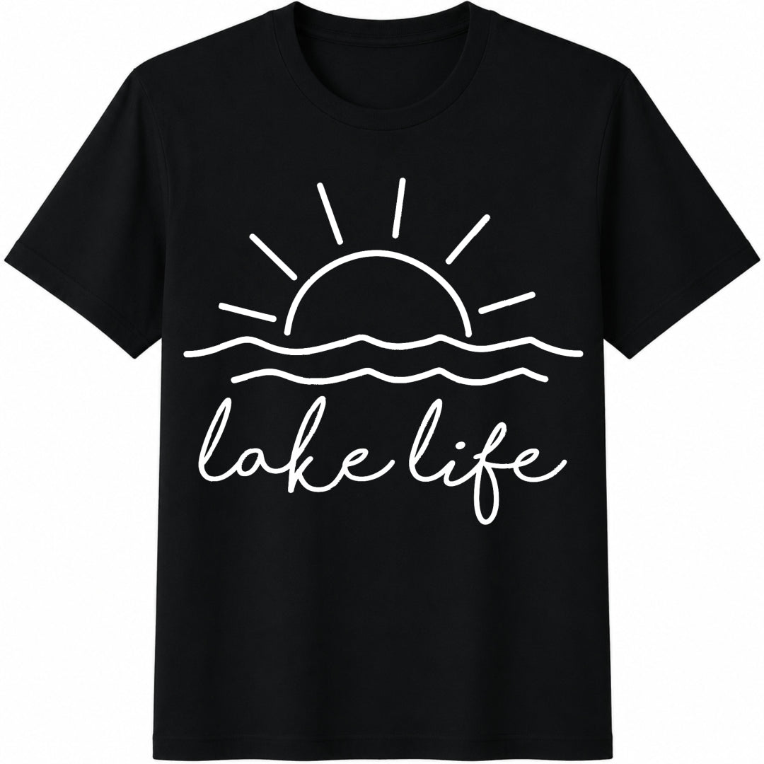 Lake Life Cotton T-Shirt product image 1