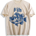 Fih Fish Meme 90s Vintage Washed T-Shirt product image 1