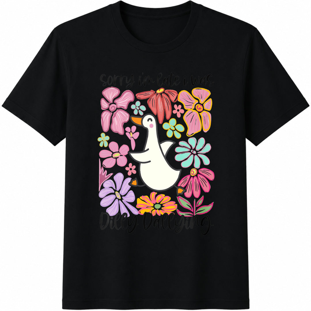 Sorry I'm Late I Was Cotton T-Shirt product image 1