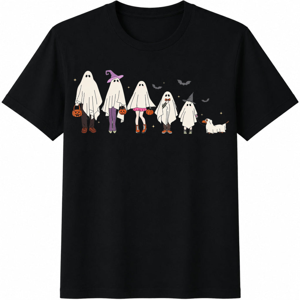 Ghost Family Cotton T-Shirt product image 1