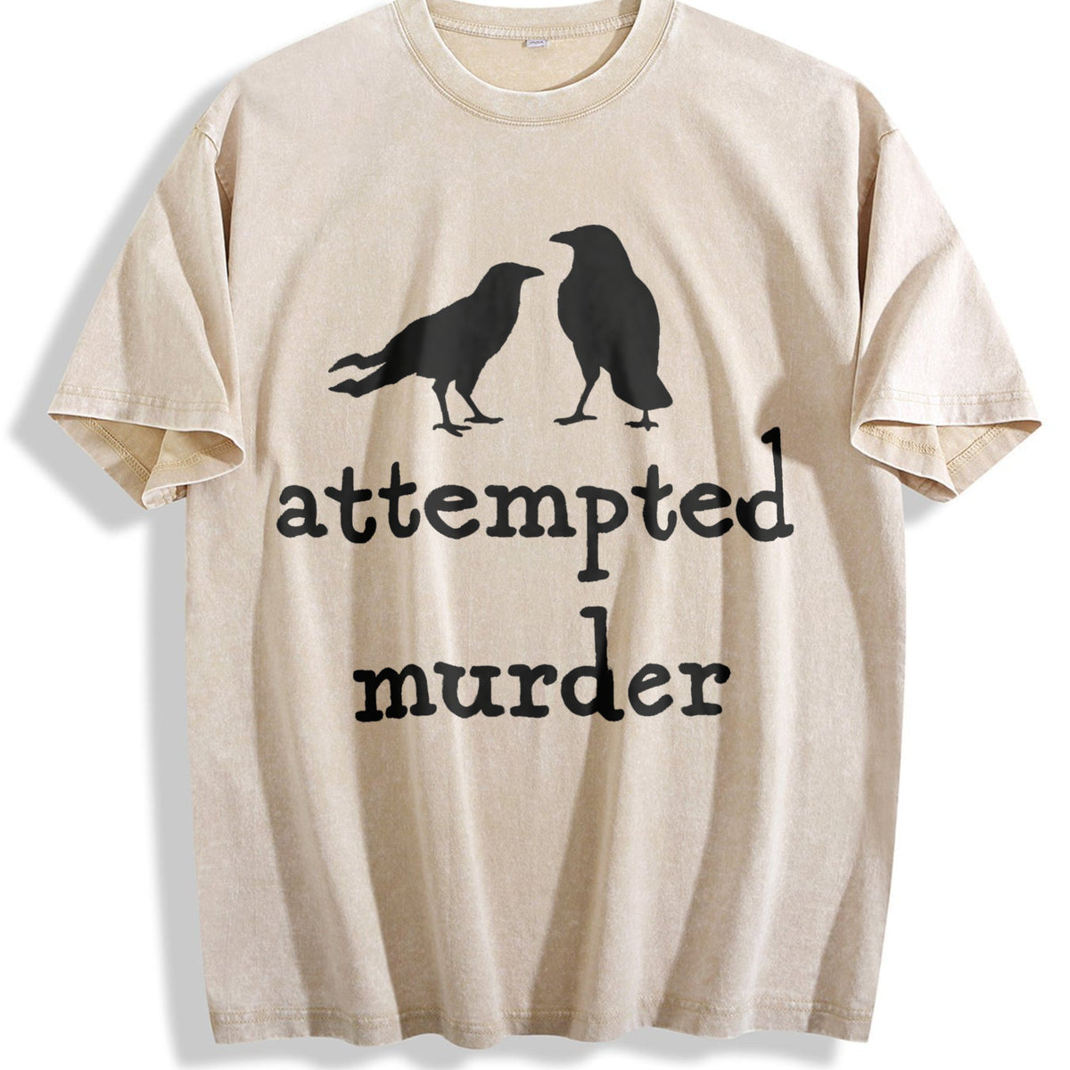 Funny Bird Vintage Washed T-Shirt product image 1