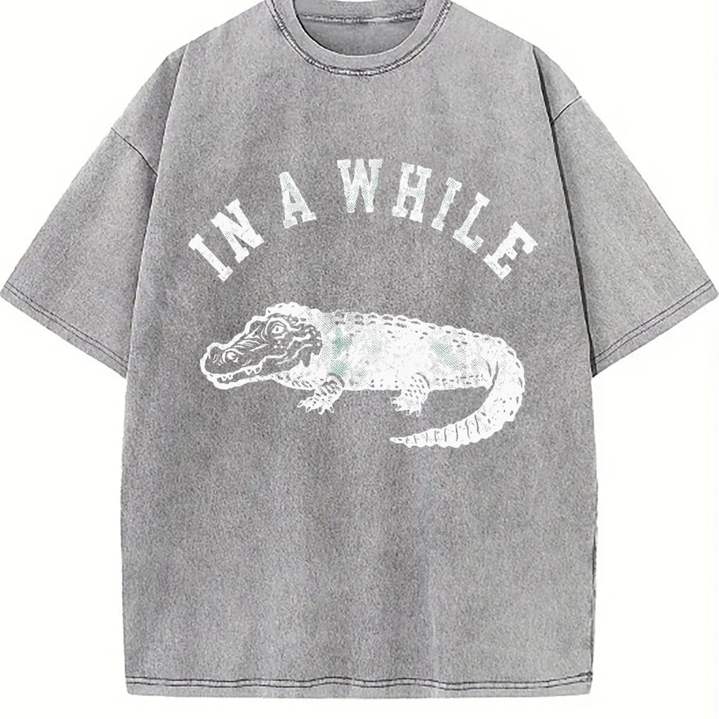 Funny In A While Crocodile Sarcastic Croc For Vintage product image 5