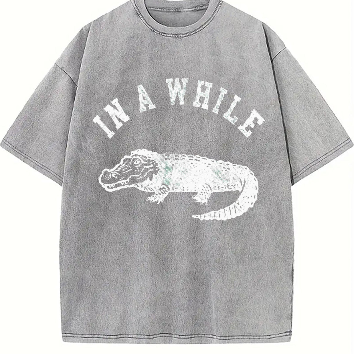 Funny In A While Crocodile Sarcastic Croc For Vintage product image 5