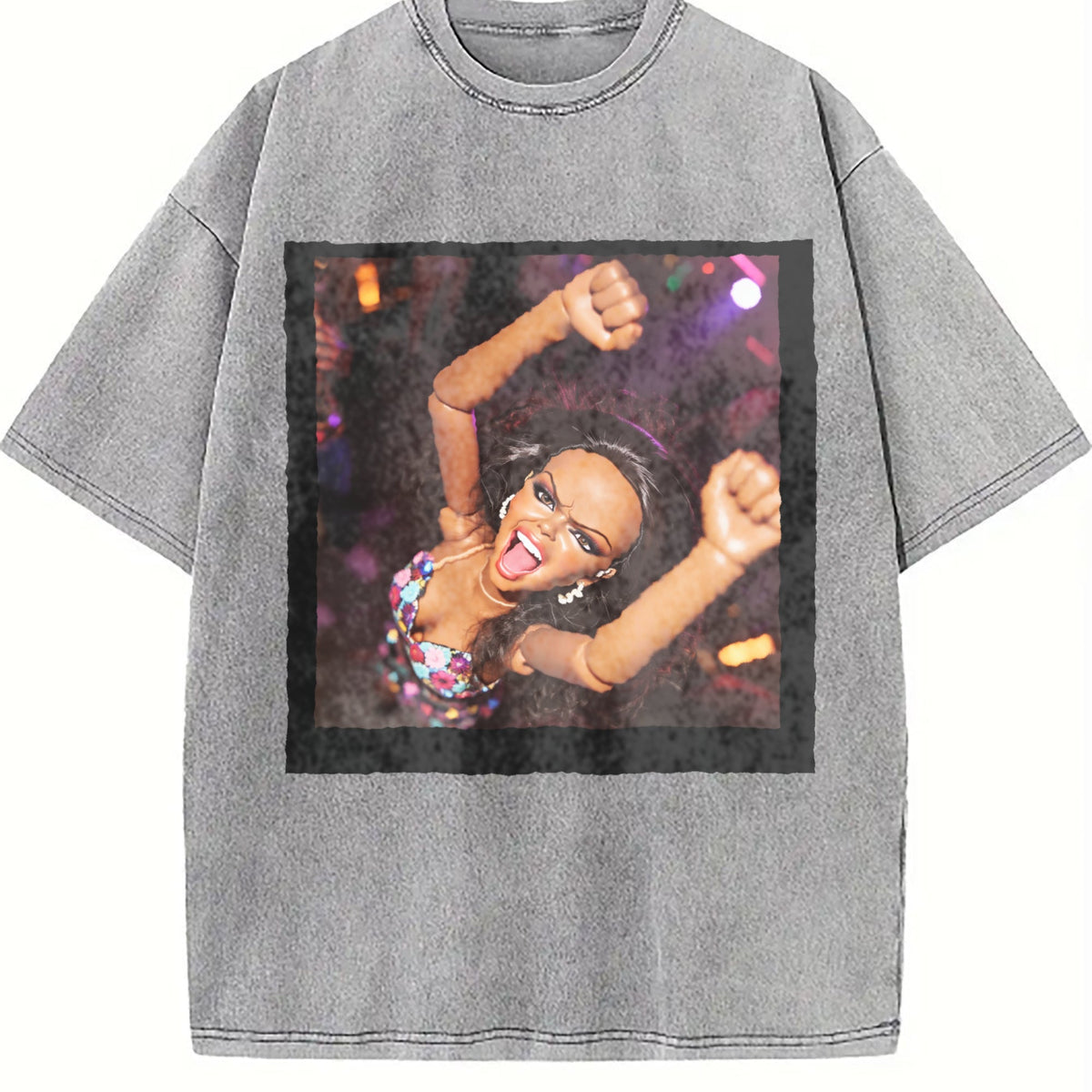 Doll Dancing at a Party Vintage Washed T-Shirt product image 5