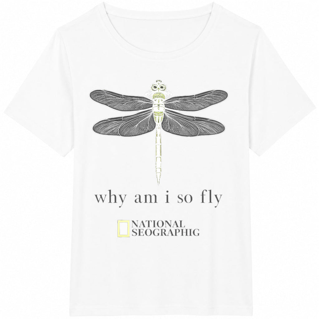 National Geographic Inspired Dragonfly Cotton T-Shirt product image 2
