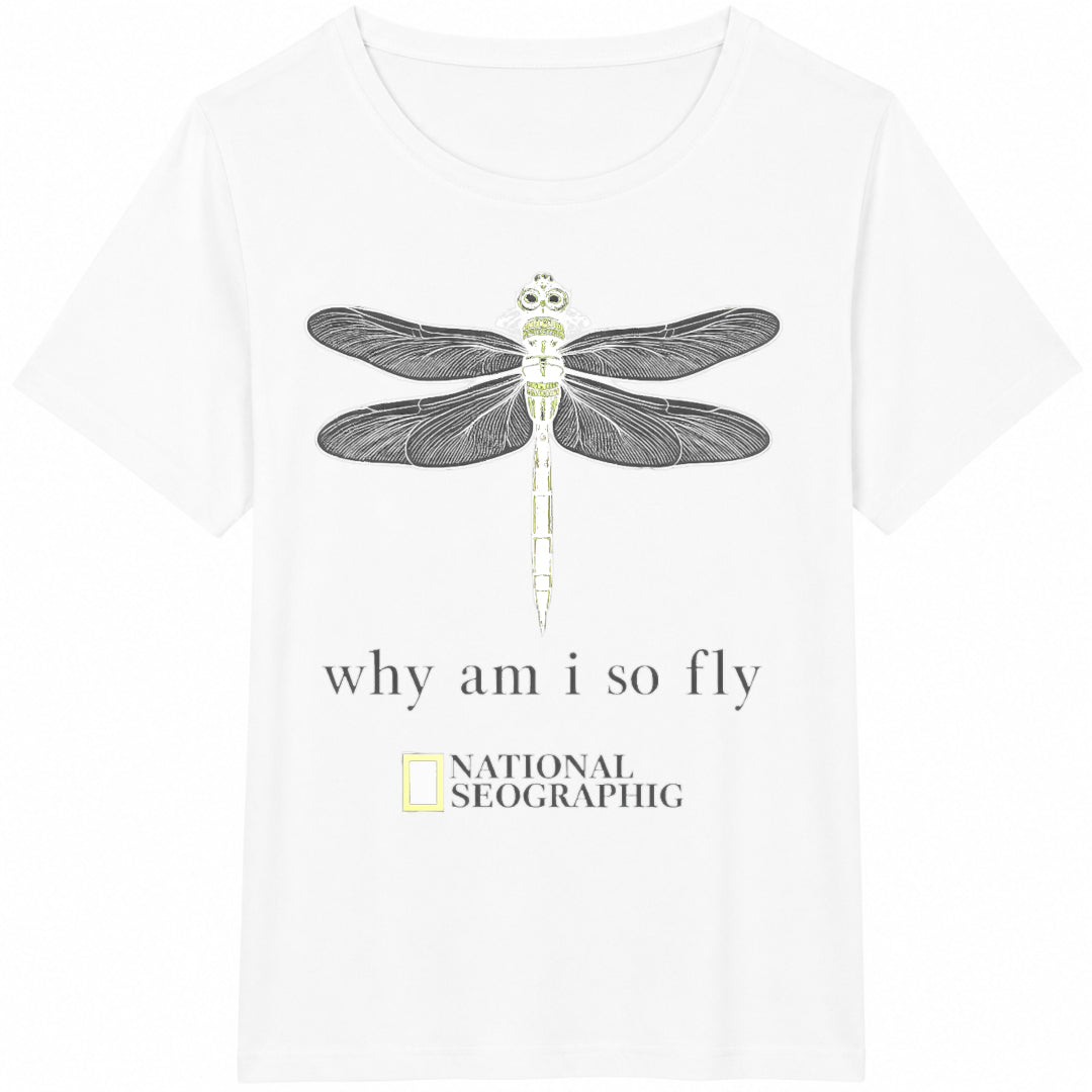 National Geographic Inspired Dragonfly Cotton T-Shirt product image 2
