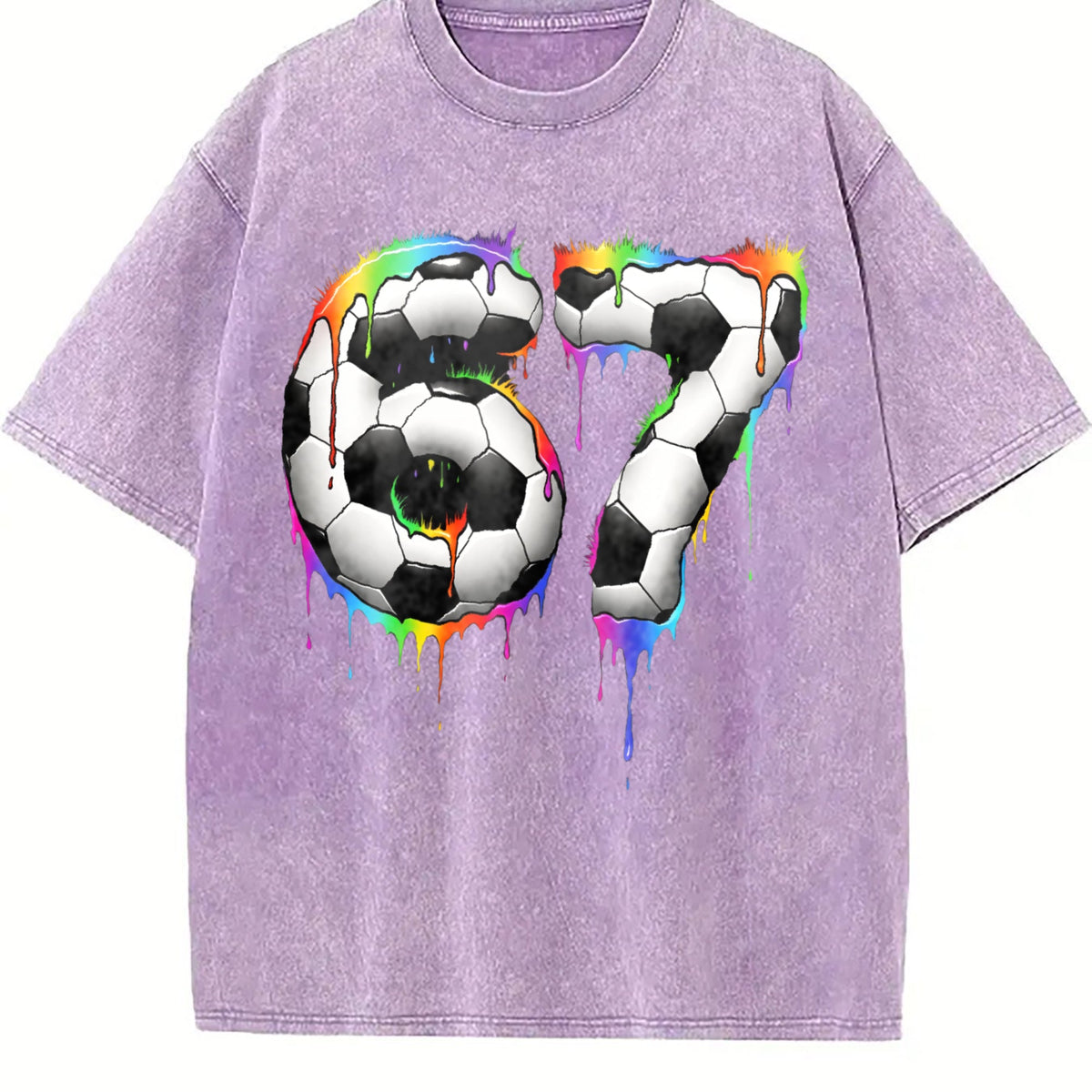 Global Soccer Fan Vintage Washed T-Shirt product image 6