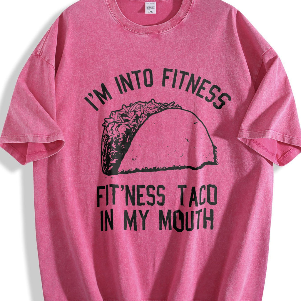 Fitness Taco Funny Humorous Gym Novelty Sarcastic Guys product image 7