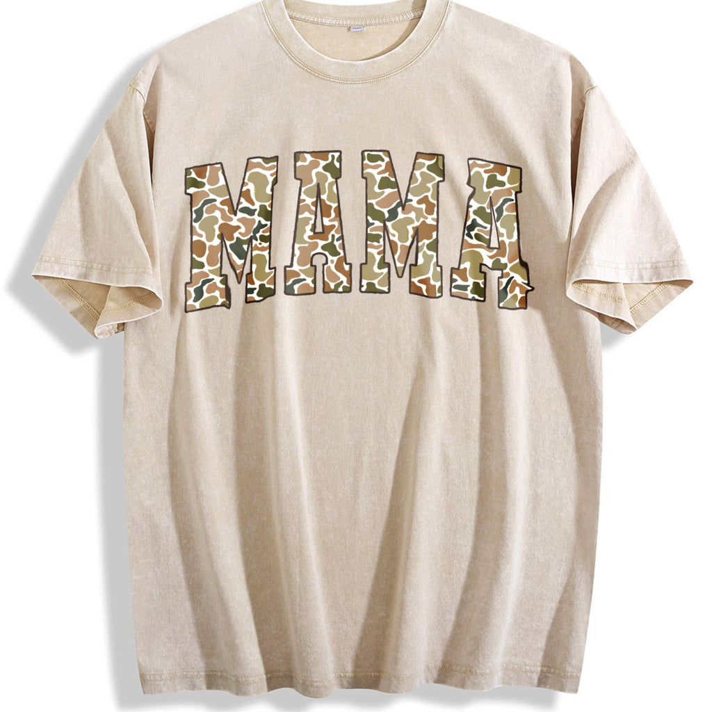 Camouflage Mama Vintage Washed T-Shirt product image 1