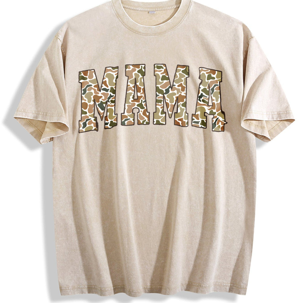 Camouflage Mama Vintage Washed T-Shirt product image 1