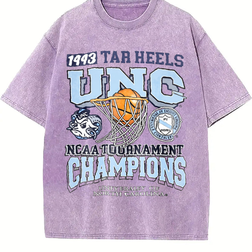 Unc Tar Heels 1993 Basketball Champions White Vintage product image 6