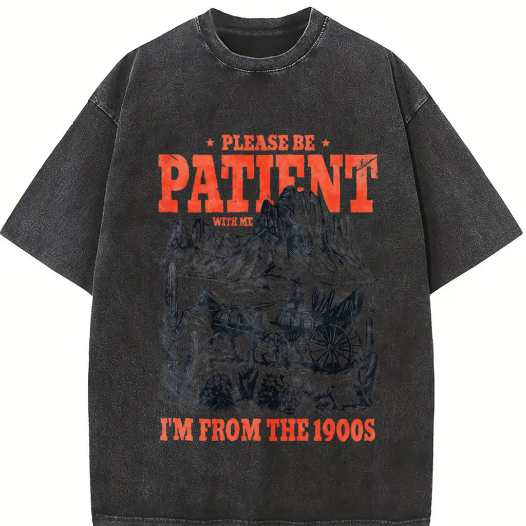 Funny I'm From The 1900s Vintage Washed T-Shirt product image 2