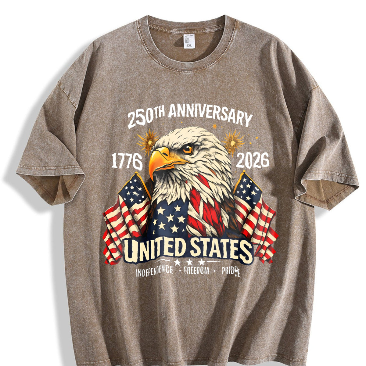 250th Anniversary United States Vintage Washed T-Shirt product image 3
