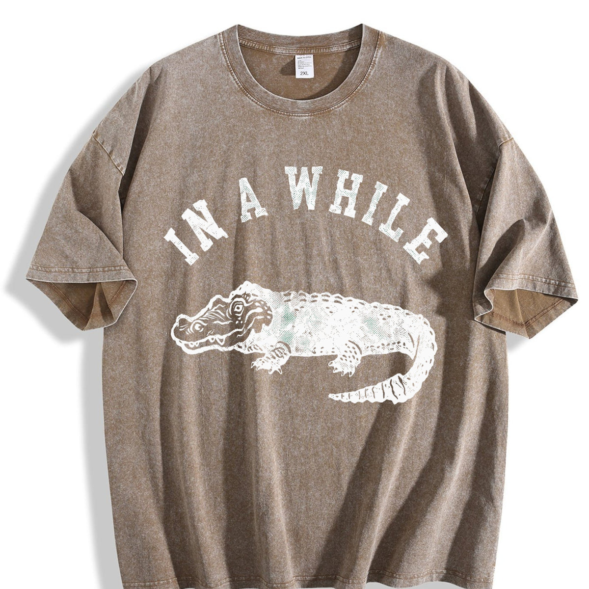 Funny In A While Crocodile Sarcastic Croc For Vintage product image 3
