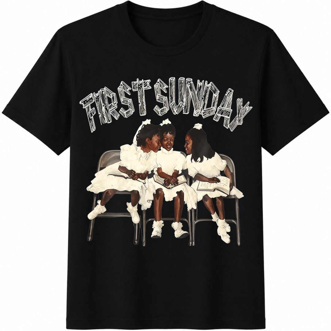 First Sunday Themed Cotton T-Shirt product image 1