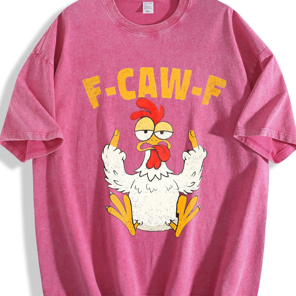Garment F Caw F Rooster Funny Bird Fcawf Chicken Vintage product image 7