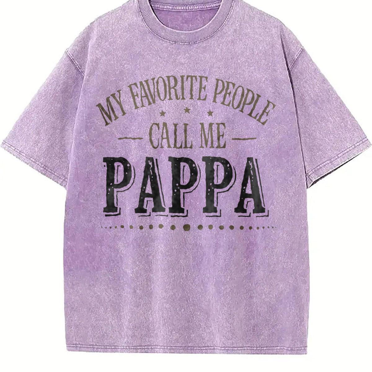 My Favorite People Call Me Papa Vintage Washed T-Shirt product image 6