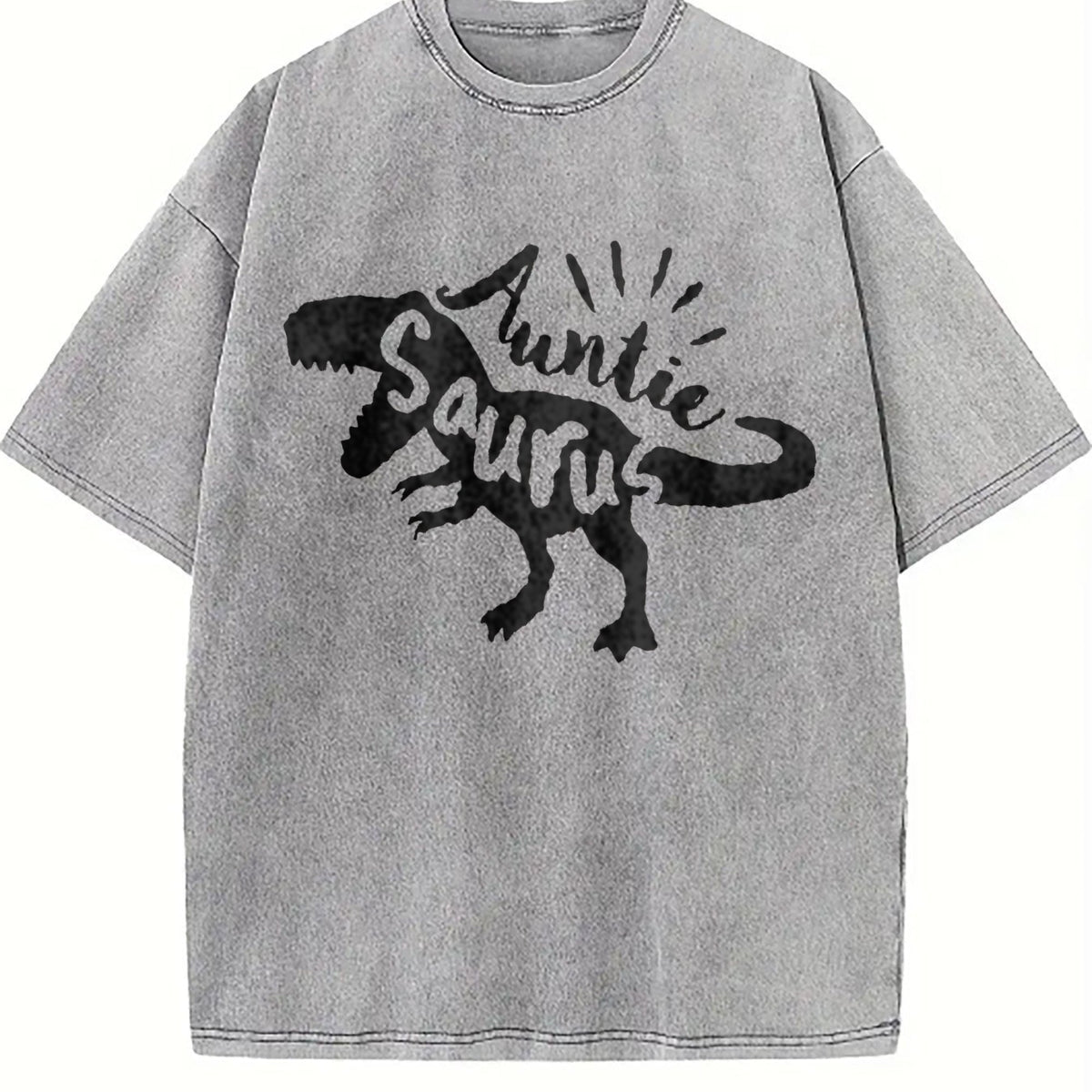 Auntie Saurus Vintage Washed T-Shirt product image 5