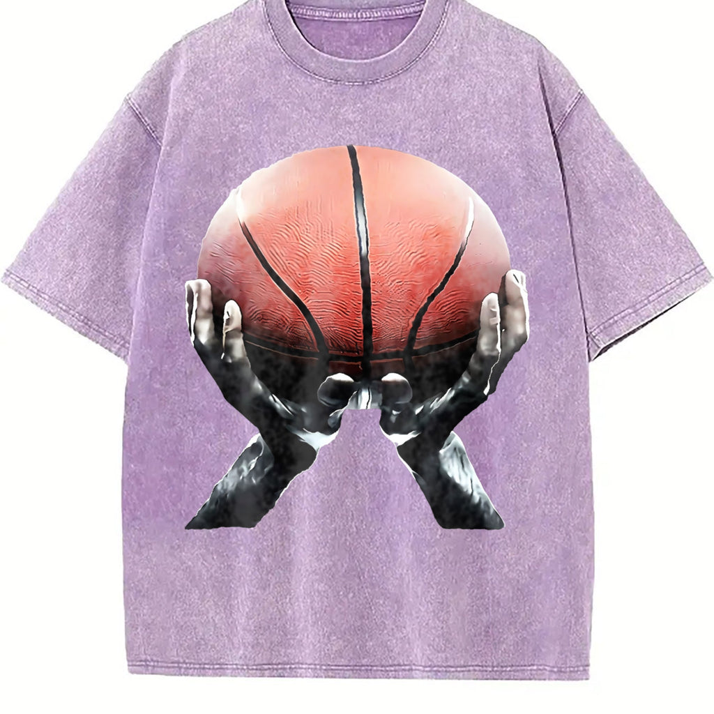 Basketball Vintage Washed T-Shirt product image 6