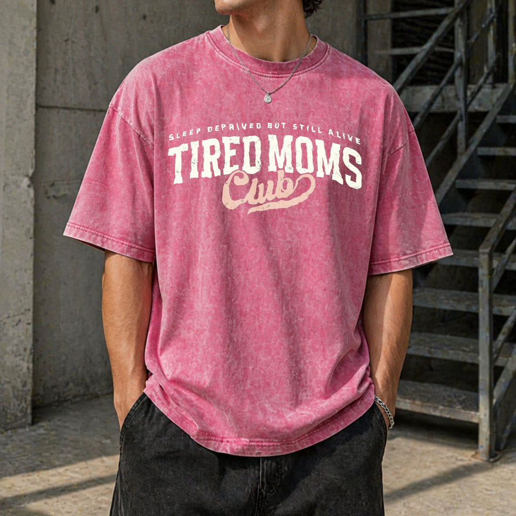 Tired Moms Club Vintage Washed T-Shirt product image 14