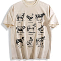 Farm Animals Vintage Washed T-Shirt product image 1