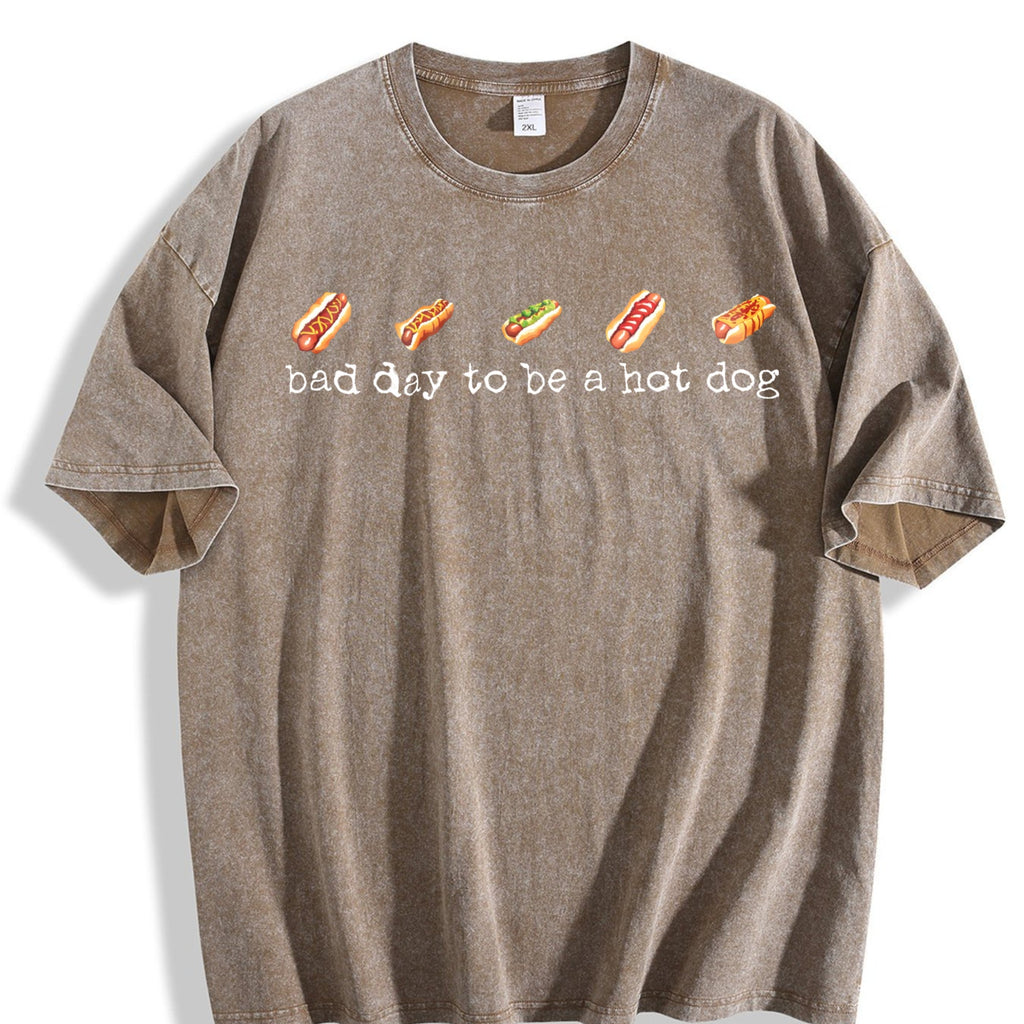 Funny Hot Dog - 'bad Day To Be A Hotdog' For 4th Vintage product image 3