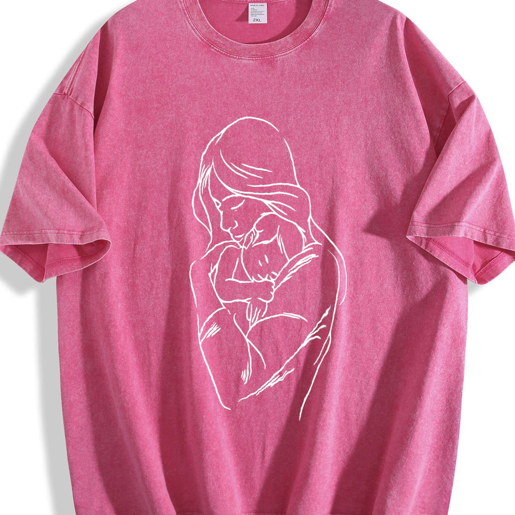 Motherloveprint - Shrink-resistant Vintage Washed T-Shirt product image 7