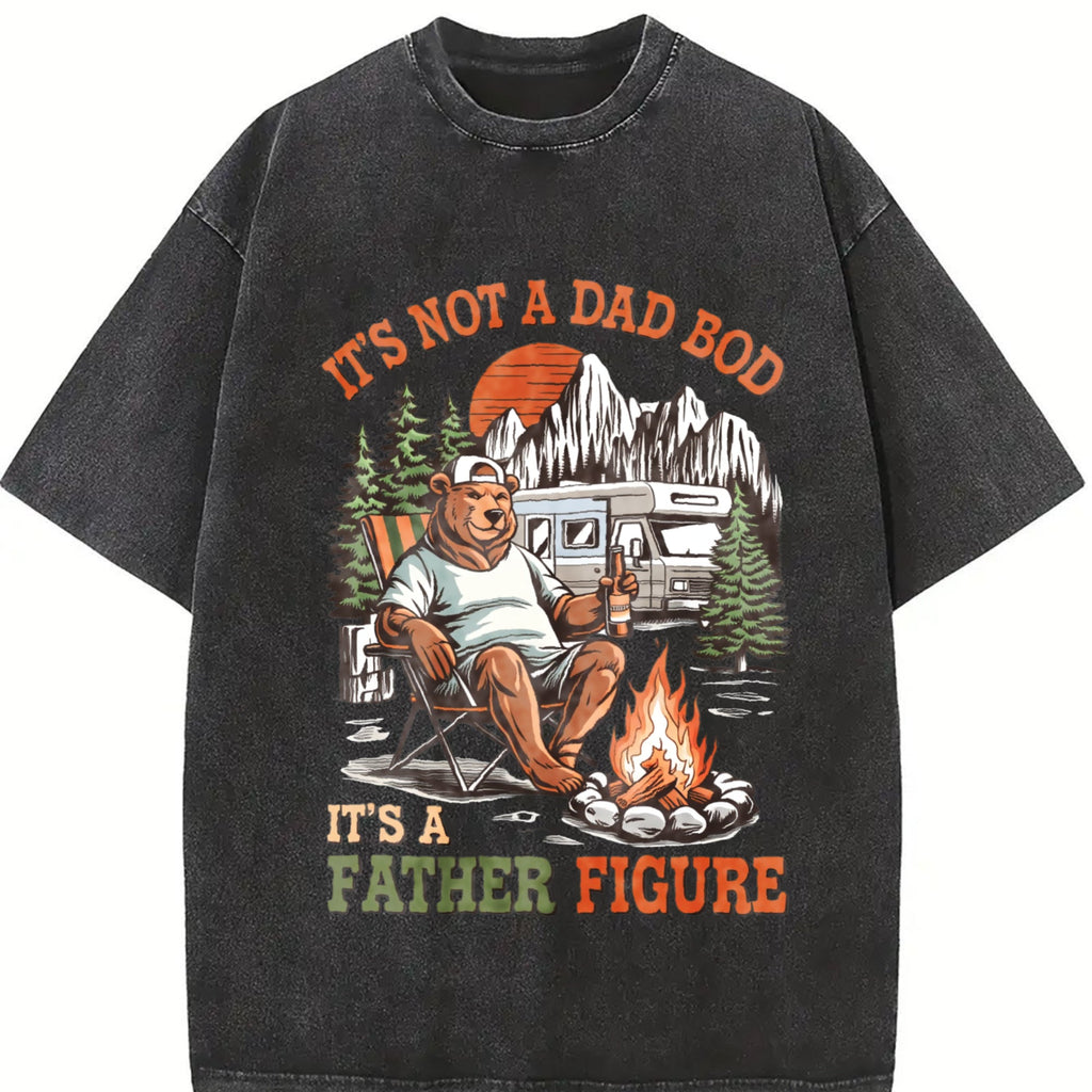 Funny Dad Vintage Washed T-Shirt product image 2