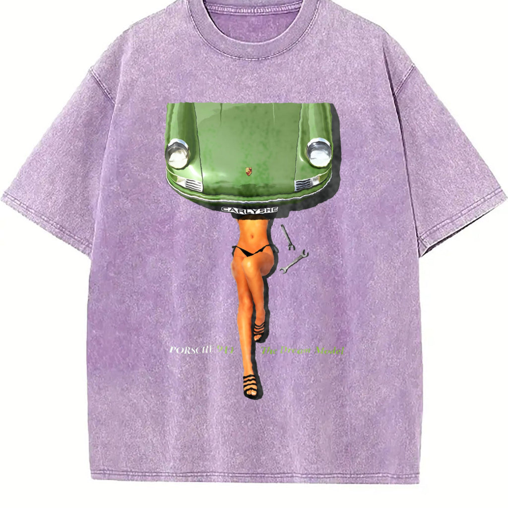 Dream Model 911 Vintage Washed T-Shirt product image 6