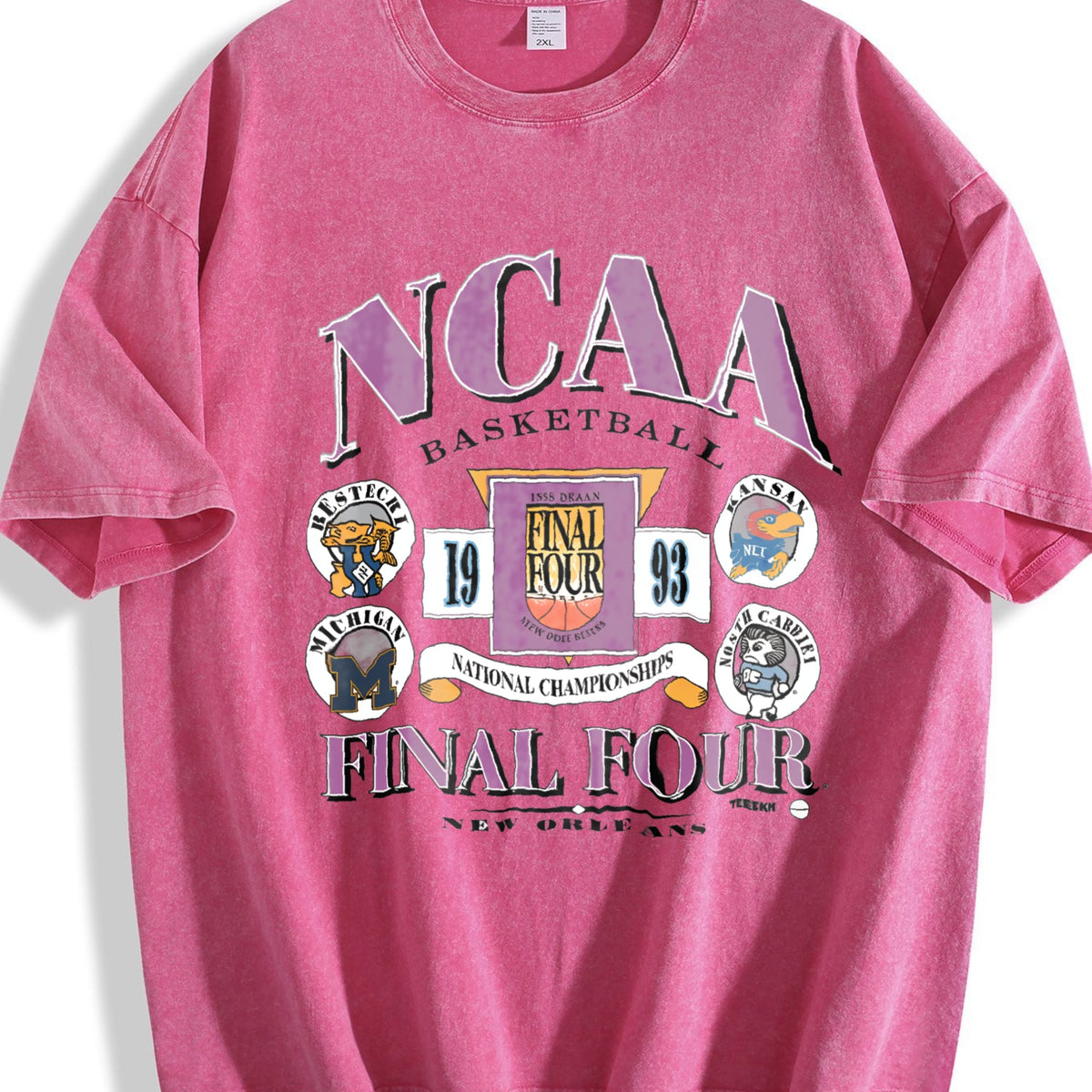 1993 Final Four Basketball College Sports Vintage Washed product image 7